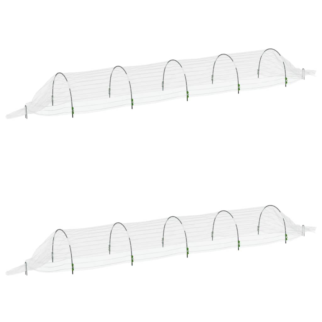 Tunnel in Rete 2pz 1,5x5 m in Fibra di Vetro e PP