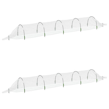 Tunnel in Rete 2pz 1,5x5 m in Fibra di Vetro e PP