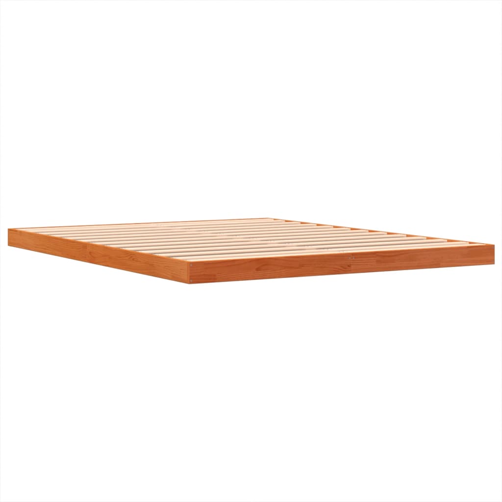 Giroletto Marrone Cera 150x200 cm in Legno Massello di Pino