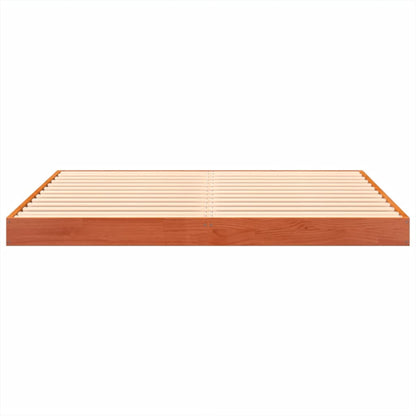 Giroletto Marrone Cera 140x200 cm in Legno Massello di Pino