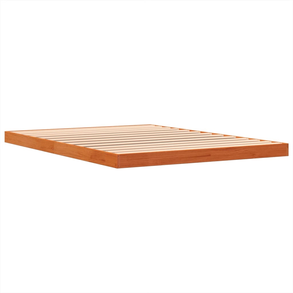 Giroletto Marrone Cera 140x190 cm in Legno Massello di Pino