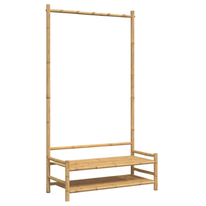 Appendiabiti con Ripiani 103x40x183 cm in BambÃ¹