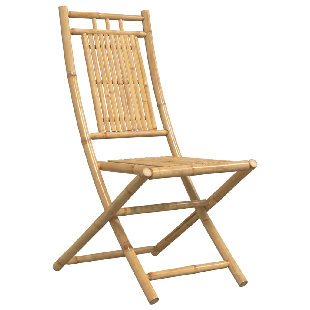Sedie da Giardino Pieghevoli 2 pz 46x66x99 cm in BambÃ¹