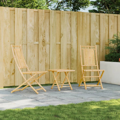 Sedie da Giardino Pieghevoli 2 pz 46x66x99 cm in BambÃ¹