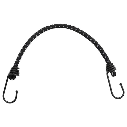 Corde Elastiche con Strisce Riflettenti e Ganci 10 pz 46 cm