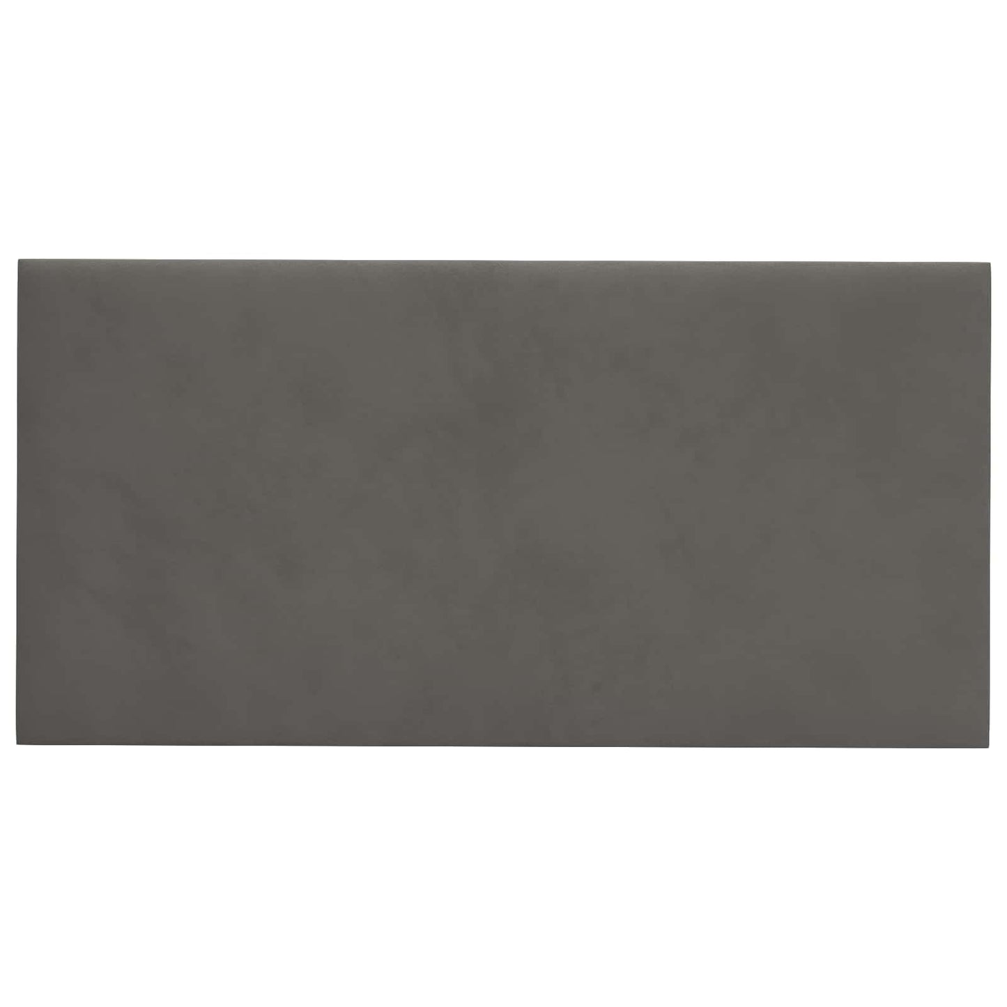 Testiera da Parete 12 pcs Grigio scuro 30 x 15 cm Velluto
