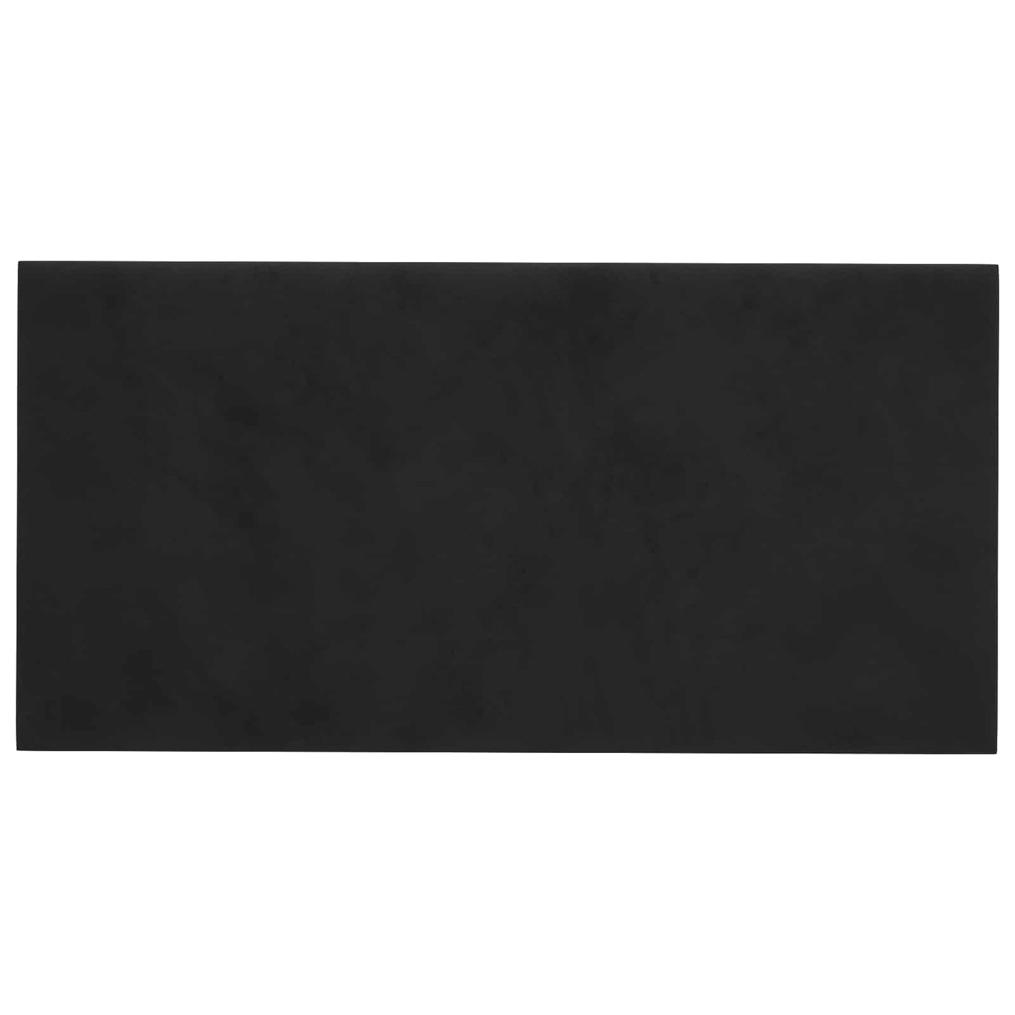 Testiera da Parete 12 pcs Nero 30 x 15 cm Velluto