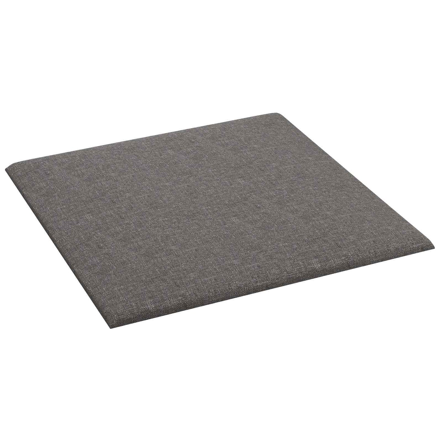 Testiera da Parete 12 pcs Grigio chiaro 30 x 30 cm Tessuto