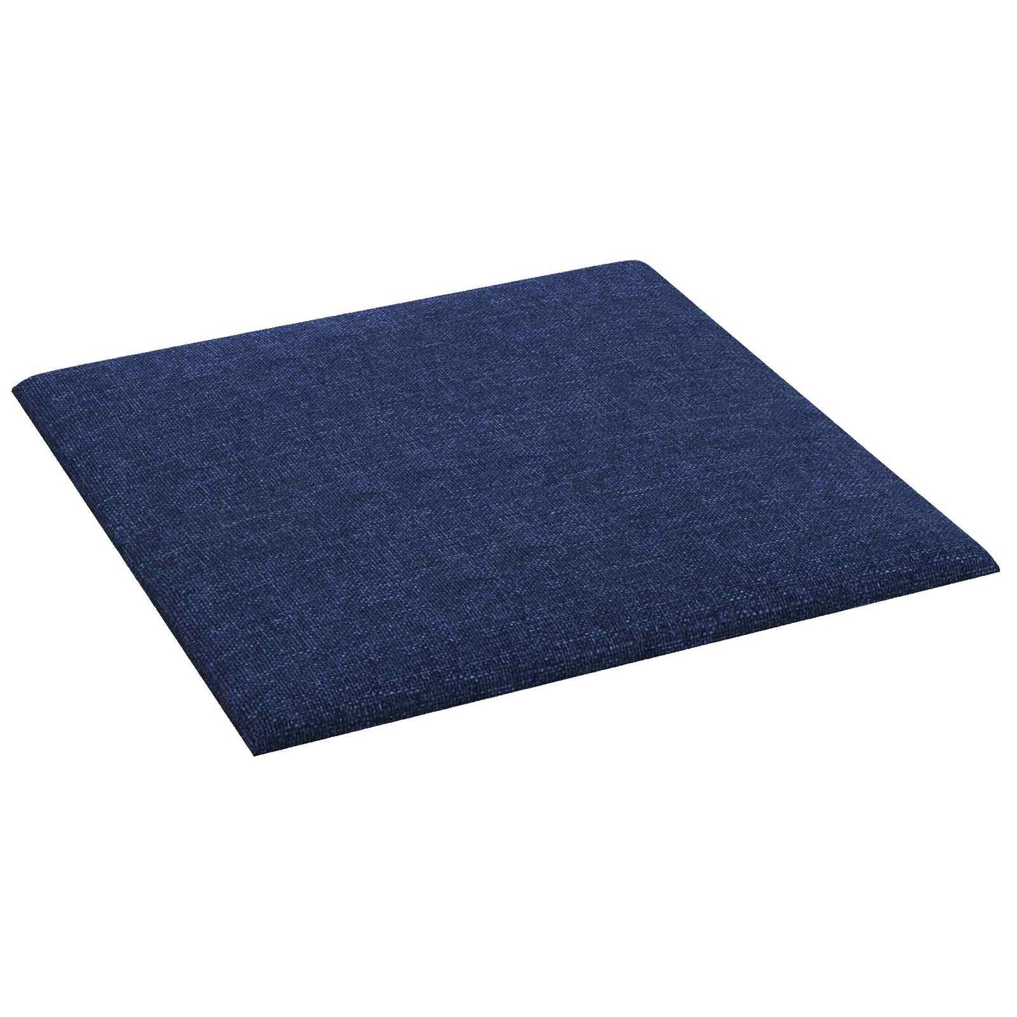 Testiera da Parete 12 pcs Blu 30 x 30 cm Tessuto
