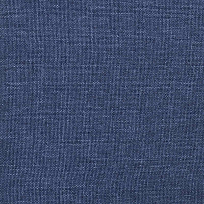 Testiera da Parete 12 pcs Blu 60 x 15 cm Tessuto