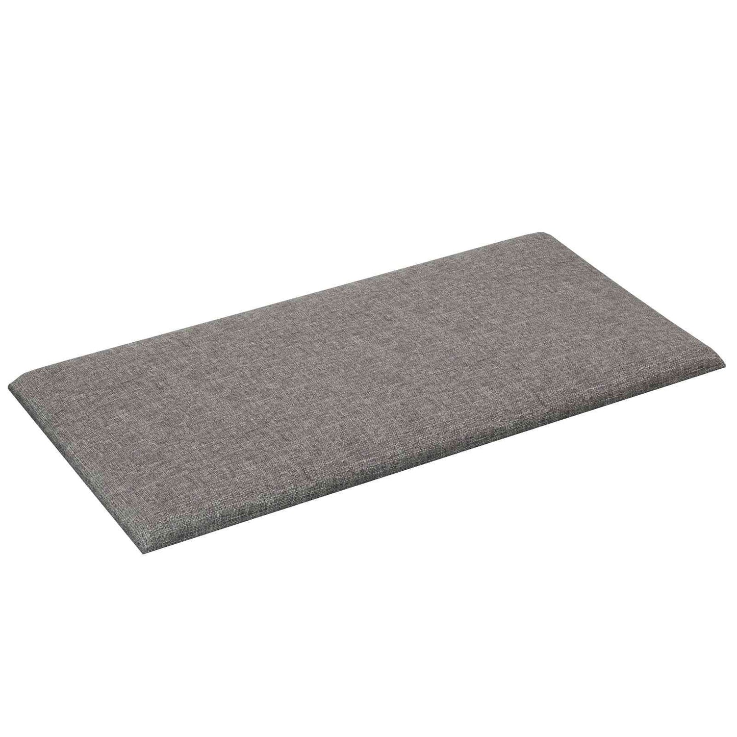 Testiera da Parete 12 pcs Grigio chiaro 60 x 30 cm Tessuto