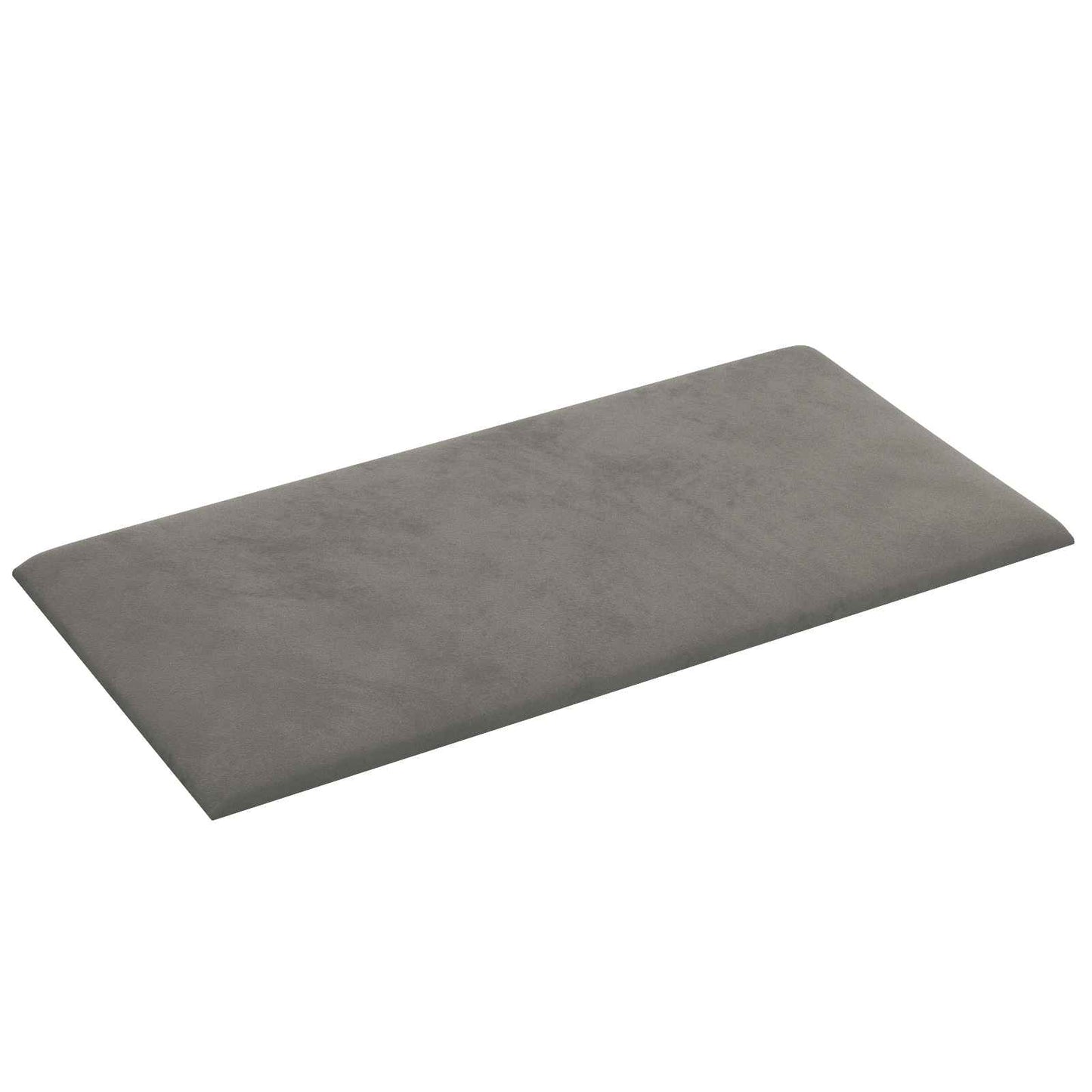 Testiera da Parete 12 pcs Grigio chiaro 60 x 30 cm Velluto