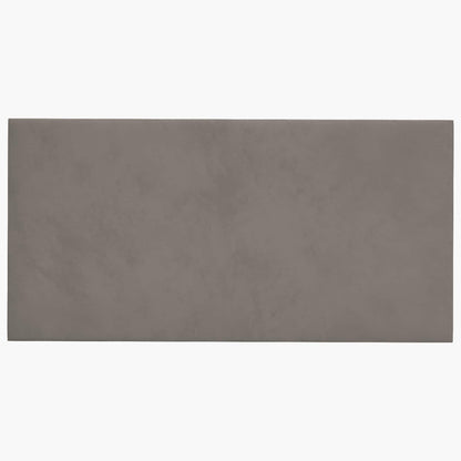 Testiera da Parete 12 pcs Grigio chiaro 60 x 30 cm Velluto