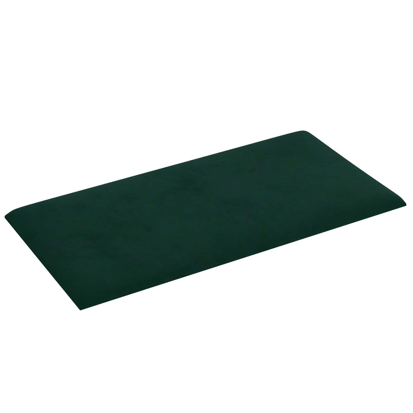 Testiera da Parete 12 pcs Verde Scuro 60 x 30 cm Velluto