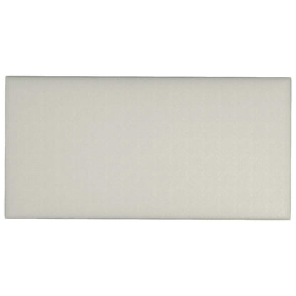 Testiera da Parete 12 pcs Crema 60 x 30 cm Velluto