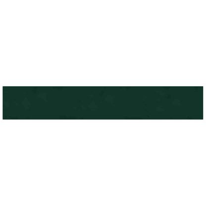 Testiera da Parete 12 pcs Verde Scuro 90 x 15 cm Velluto