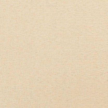 Testiera da Parete 12 pcs Crema 90 x 30 cm Tessuto