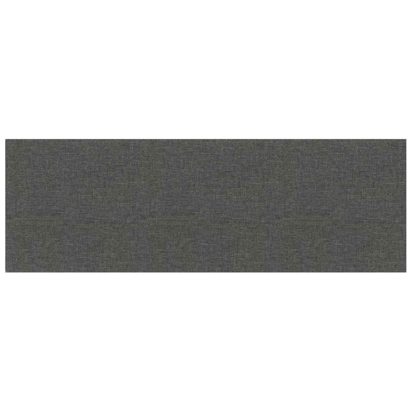 Testiera da Parete 12 pcs Grigio scuro 90 x 30 cm Tessuto