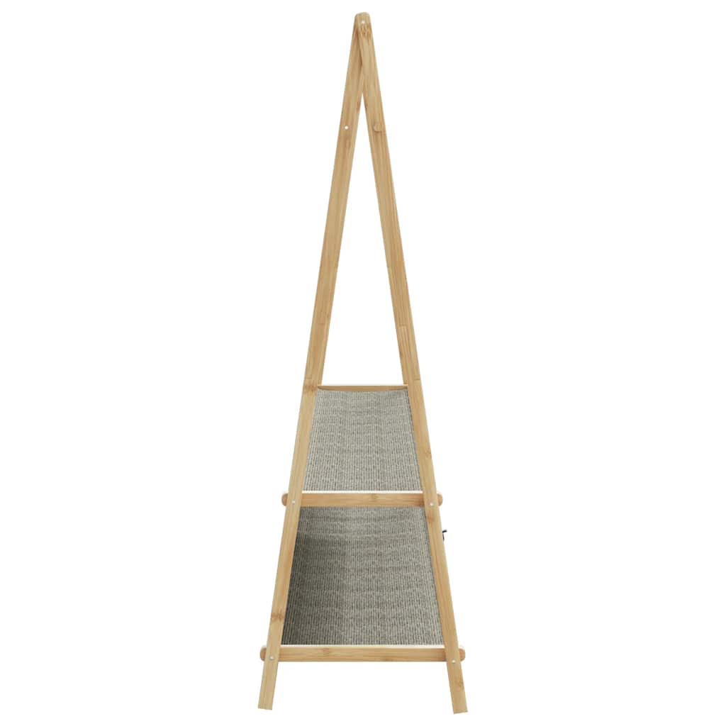 Appendiabiti con Ripiani 132x45,5x150,5 cm in BambÃ¹