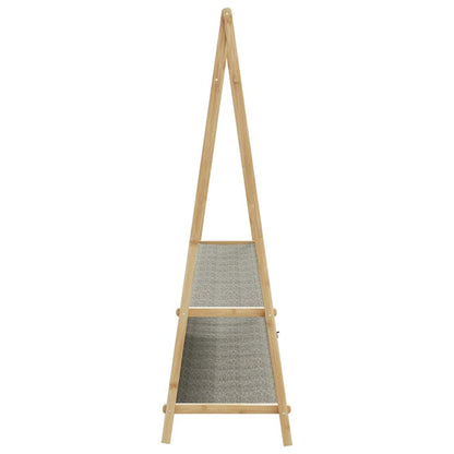 Appendiabiti con Ripiani 132x45,5x150,5 cm in BambÃ¹