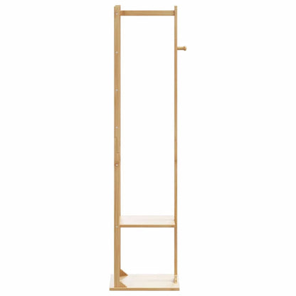 Appendiabiti con Ganci e Ripiani 38,5x30x156 cm in BambÃ¹
