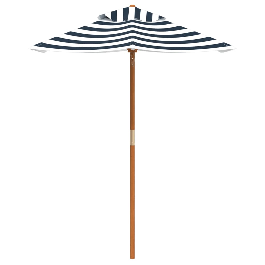 Ombrellone da Giardino per Bambini con Palo in Legno Ã˜120x140cm