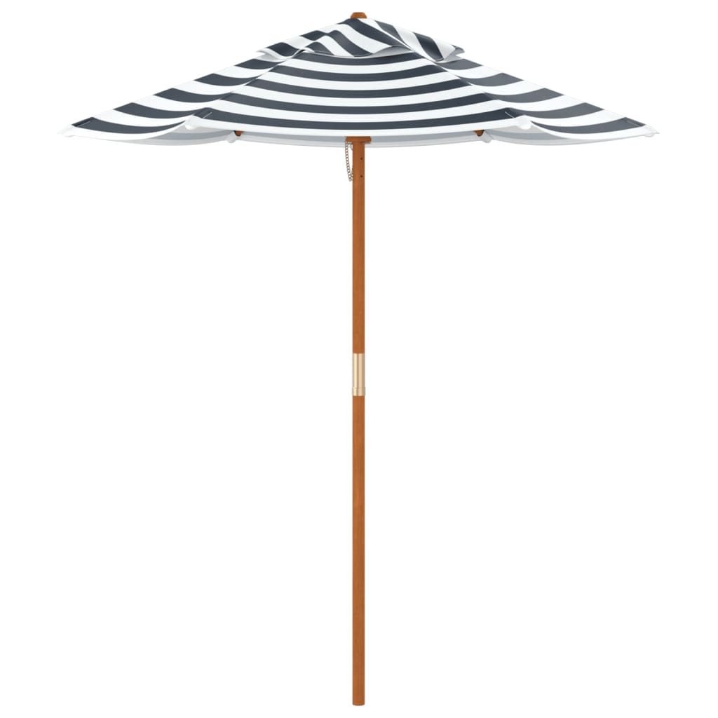 Ombrellone da Giardino per Bambini con Palo in Legno Ã˜120x140cm