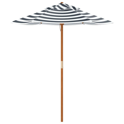 Ombrellone da Giardino per Bambini con Palo in Legno Ã˜120x140cm