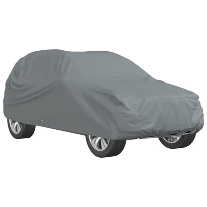 Copriauto per Fuoristrada Grigio Pieno XL Tessuto non Tessuto