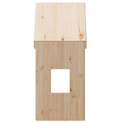 Tetto per Letto Bambini 60x89x134,5cm in Legno Massello di Pino