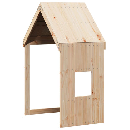 Tetto per Letto Bambini 60x99x139,5cm in Legno Massello di Pino