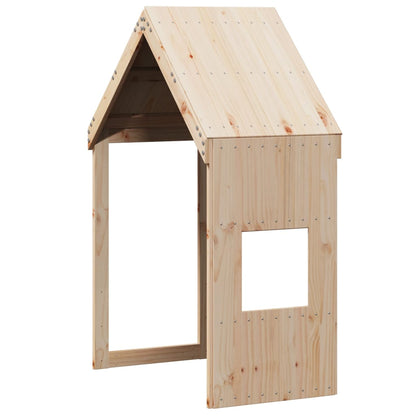 Tetto per Letto Bambini 55x84x132 cm in Legno Massello di Pino