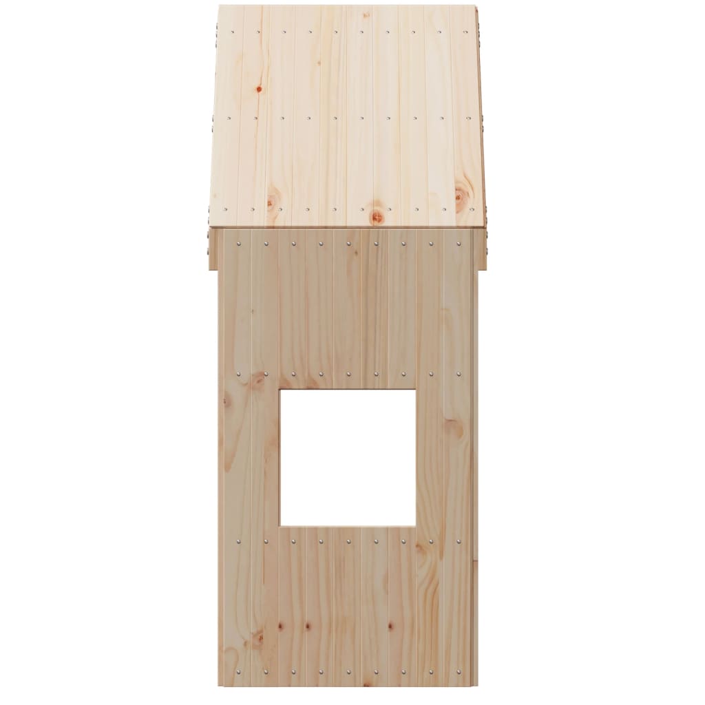 Tetto per Letto Bambini 55x84x132 cm in Legno Massello di Pino