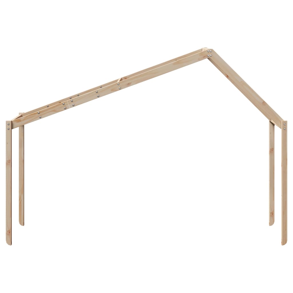 Tetto per Letto Bambini 213x85,5x144,5cm Legno Massello di Pino