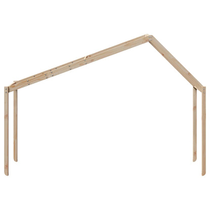 Tetto per Letto Bambini 213x85,5x144,5cm Legno Massello di Pino