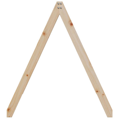 Tetto per Letto Bambini 209x85,5x88 cm Legno Massello di Pino