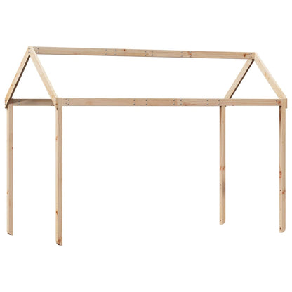 Tetto per Letto Bambini 217x95,5x159 cm Legno Massello di Pino