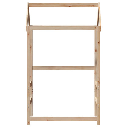 Tetto per Letto Bambini 118x70x176,5 cm Legno Massello di Pino