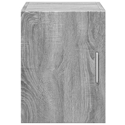 Mobile a Parete Grigio Sonoma 30x42,5x40cm in Legno Multistrato