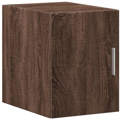 Mobile a Parete Rovere Marrone 30x42,5x40cm Legno Multistrato