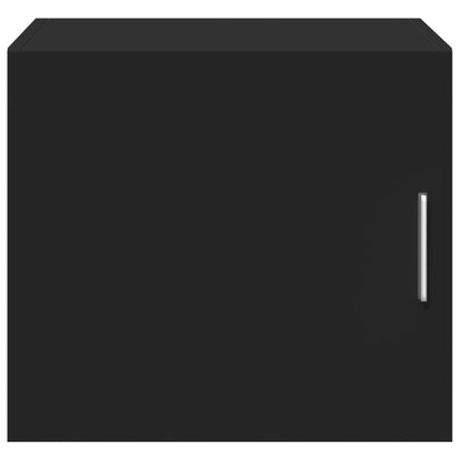 Mobile a Parete Nero 45x42,5x40 cm in Legno Multistrato