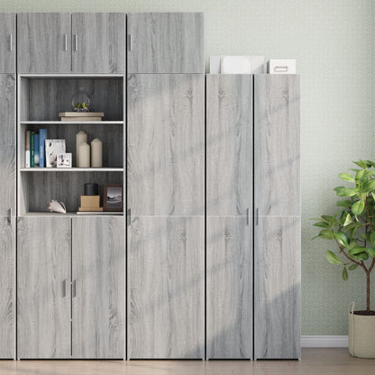Mobile a Parete Grigio Sonoma 50x42,5x40cm in Legno Multistrato