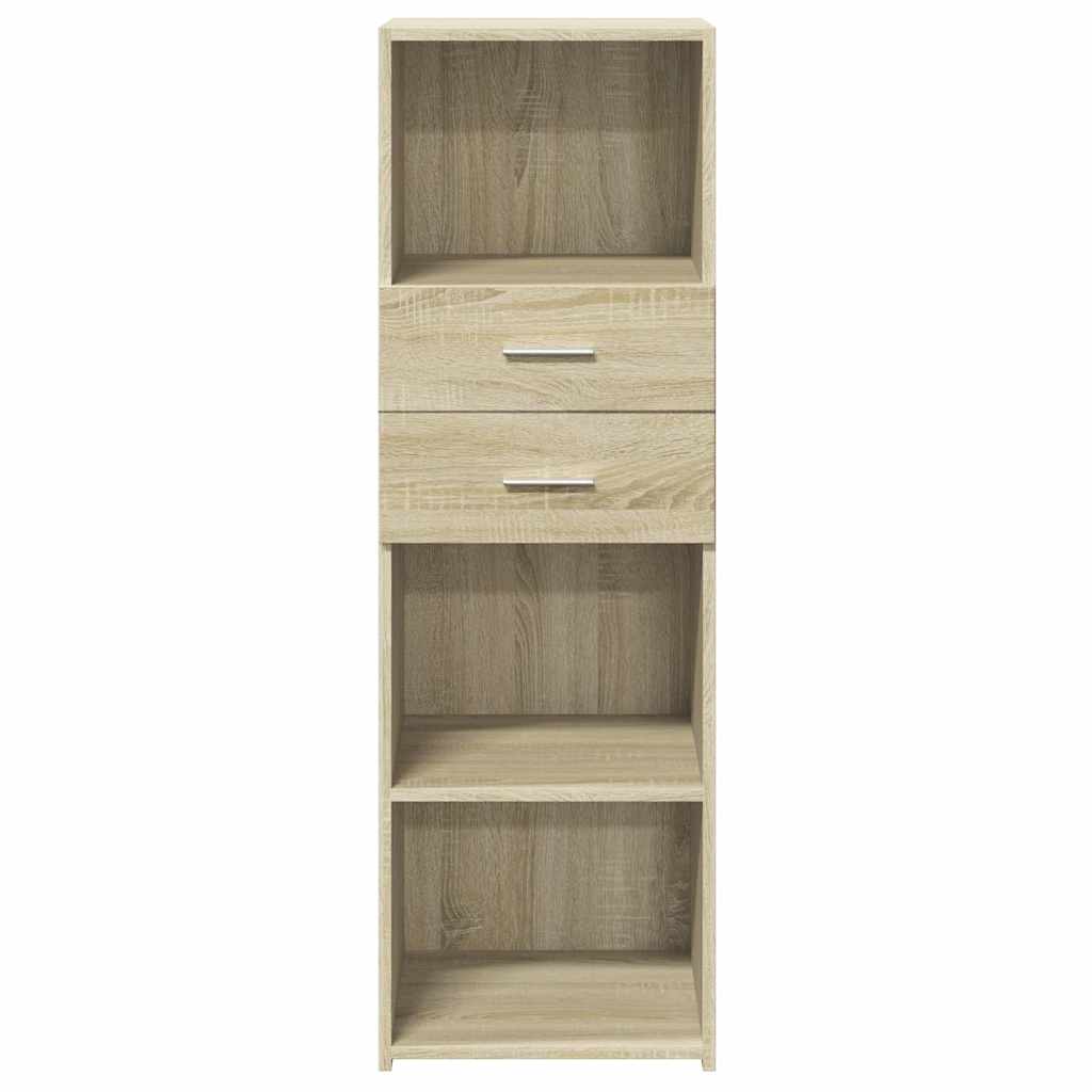 Credenza Rovere Sonoma 40x42,5x124 cm in Legno Multistrato