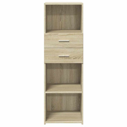Credenza Rovere Sonoma 40x42,5x124 cm in Legno Multistrato
