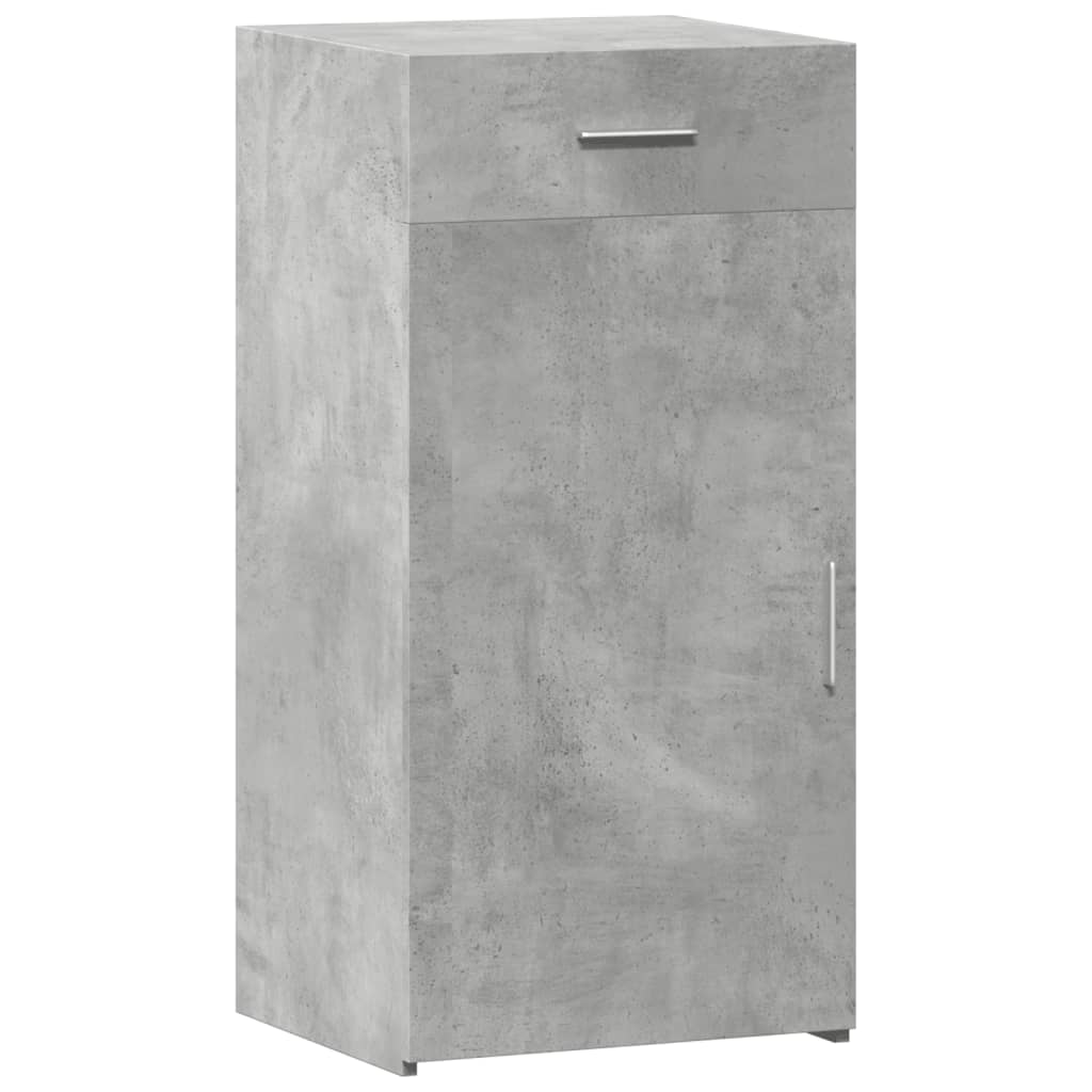 Credenza Grigio Cemento 45x42,5x93 cm in Legno Multistrato