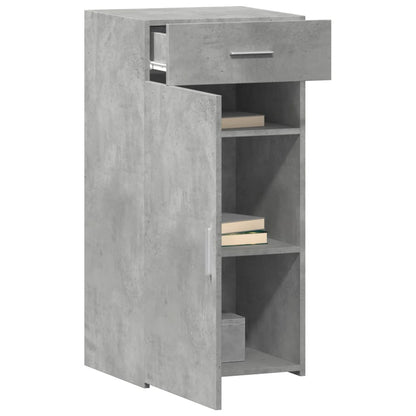 Credenza Grigio Cemento 45x42,5x93 cm in Legno Multistrato