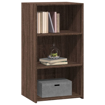 Credenza Rovere Marrone 50x41x93 cm in Legno Multistrato