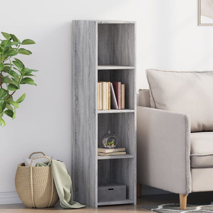 Credenza Grigio Sonoma 30x41x124cm in Legno Multistrato