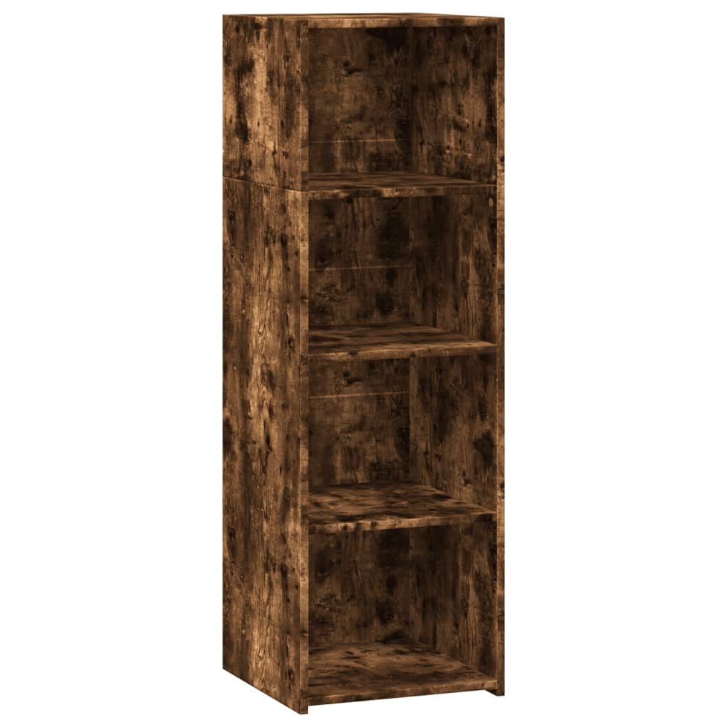 Credenza Rovere Fumo 40x41x124cm in Legno Multistrato