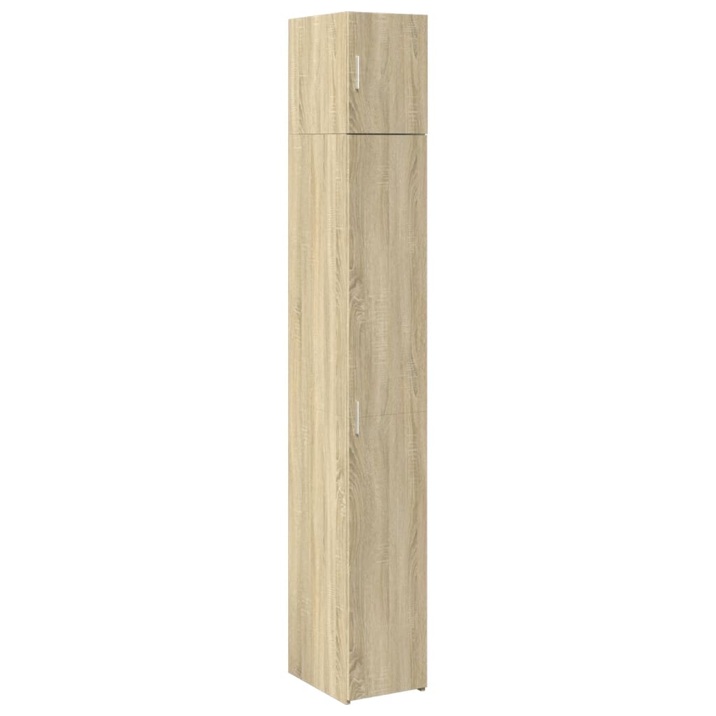 Mobile Sottile Rovere Sonoma 30x42,5x225 cm in Truciolato